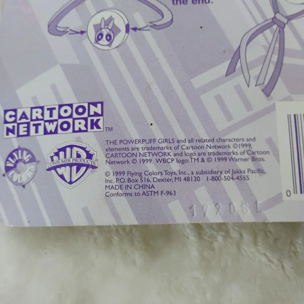 Vtg 90s Powerpuff Girls Zipper Pulls DIY Craft‎ Kit Cartoon Network NIP 1999 A